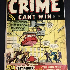 Crime Can’t Win 1 VG