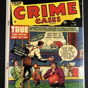 Crime Cases Comics 1 VG-