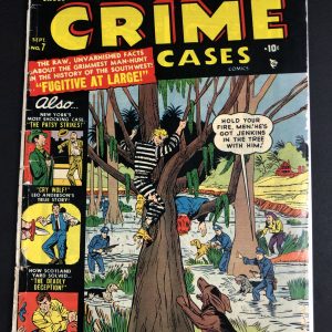 Crime Cases Comics 7 VG