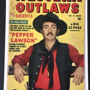 Western Outlaws and Sheriffs 61 VG-