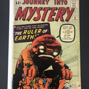 Journey Into Mystery 81 GD+