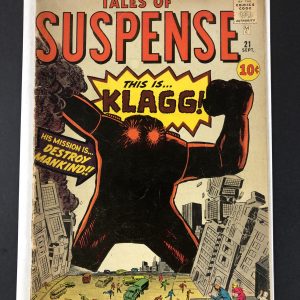 Tales of Suspense 21 GD+